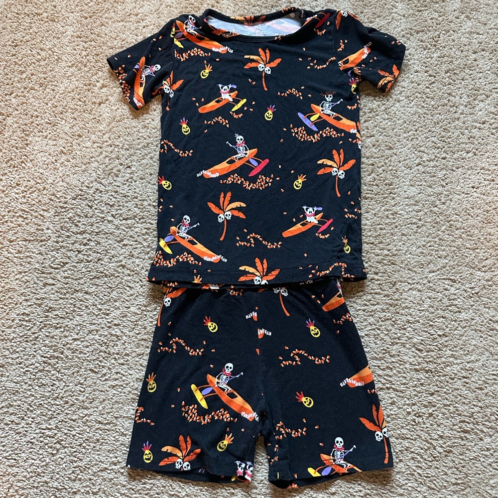 Coco Moon Hawaii Bamboo Pajama Set Halloween